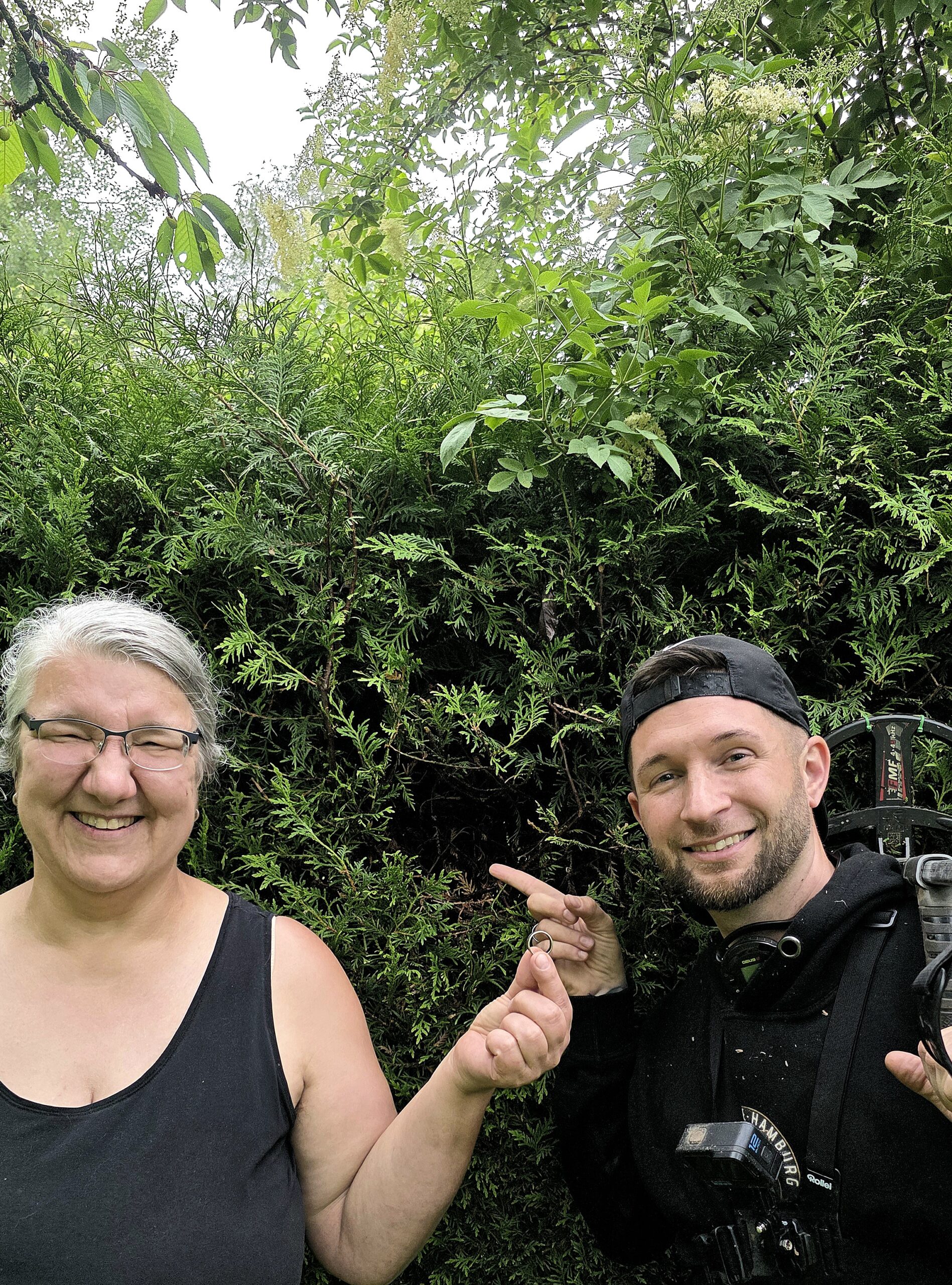 ehering im garten verloren