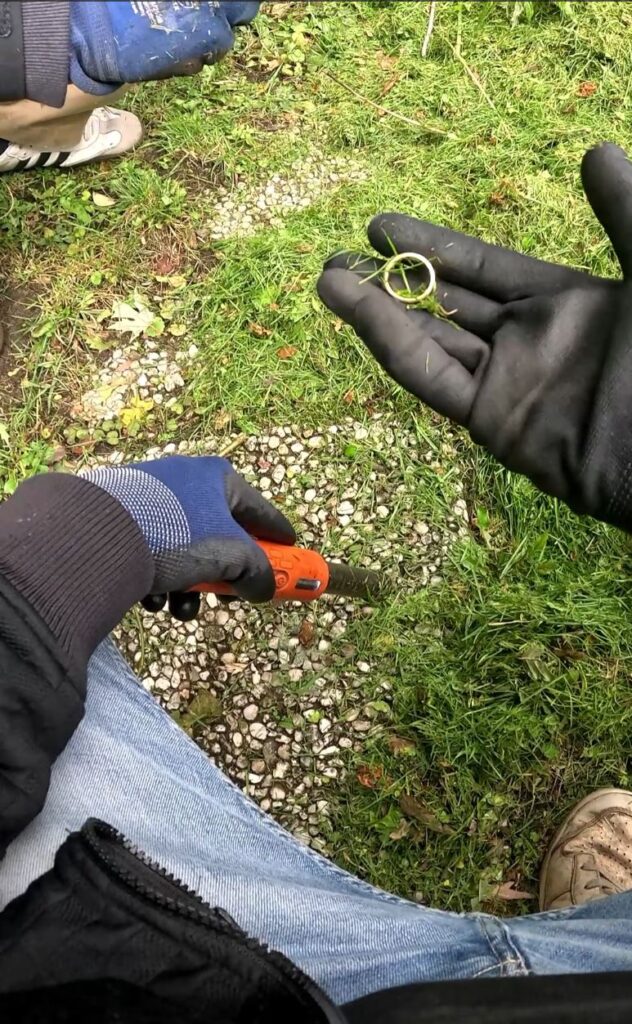 ehering rasen handy metalldetektor