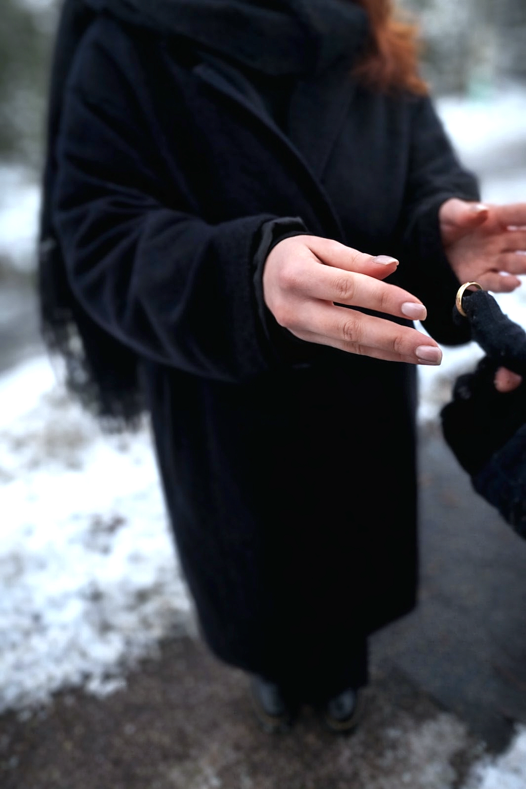 Ehering Schnee Metalldetektor