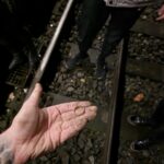 Ehering Bahnschiene gefunden