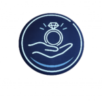 Ehering Hand Rückgabe