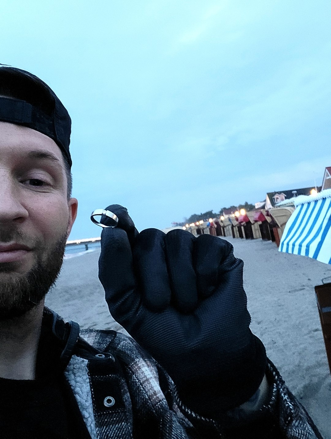 ehering am strand verloren